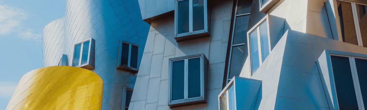 Angled windows in MIT building. Photo by Meriç Dağlı on Unsplash